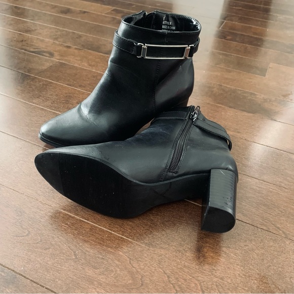 Black Ankle Booties - Picture 3 of 4